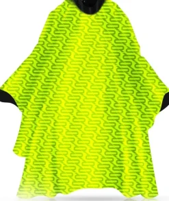 Rovra Barber Cape - Neoprene Collar - Green