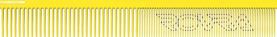 Rovra Hair Comb - Yellow