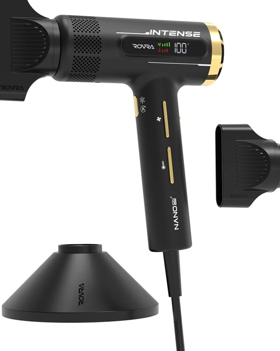 Rovra Hair Dryer Intense Black 1600 Watt