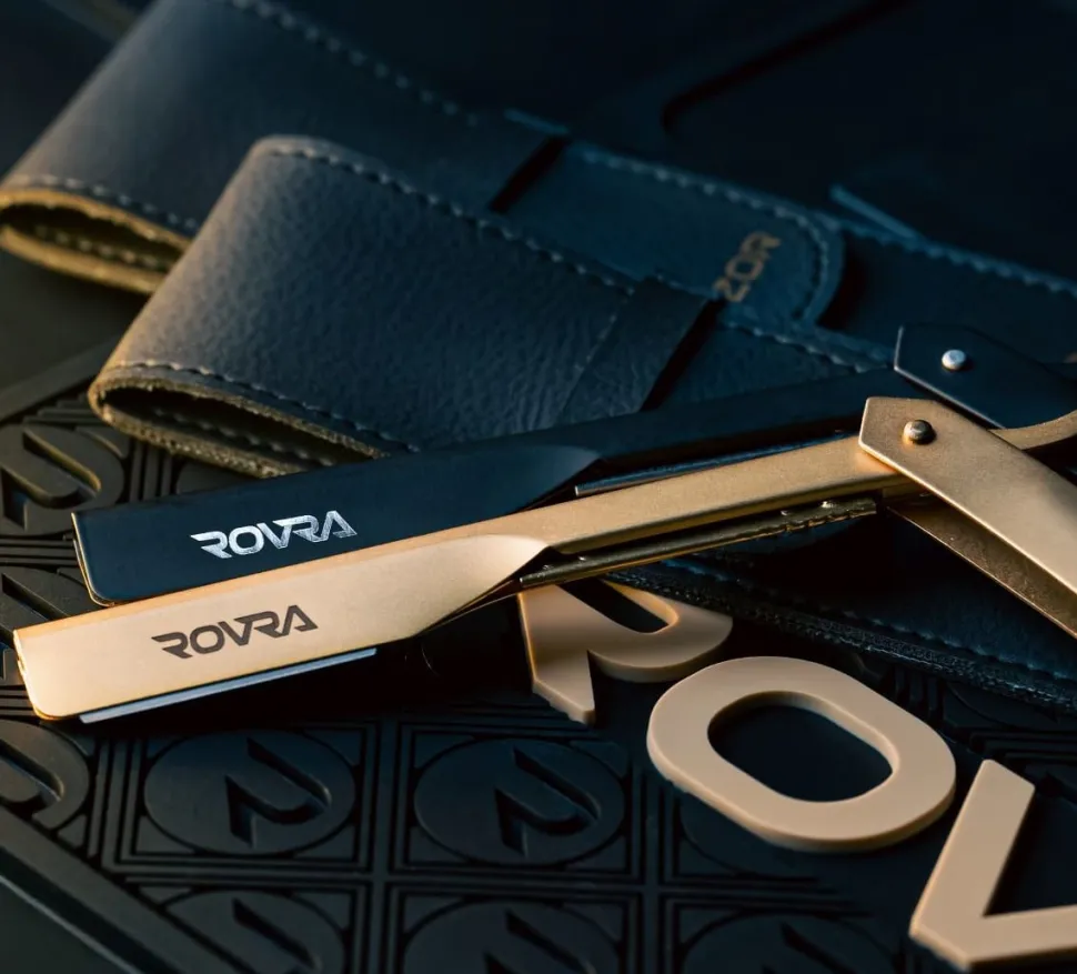 Rovra Stainless Steel Razor - Gold