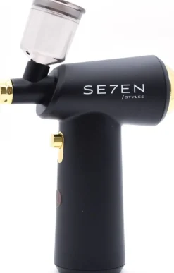 Se7en Styles Black Airbrush Wireless Charging