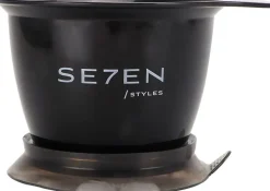 Se7en Styles Black Suction Bowl 500 ml