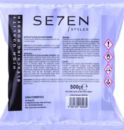 Se7en Styles Bleaching Powder Blue 9 Tones 500 g