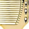 Se7en Styles Gold Metal Handle & Clipper Comb - 21.5 cm