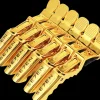 Se7en Styles Gold Shark Clips 6 Pcs