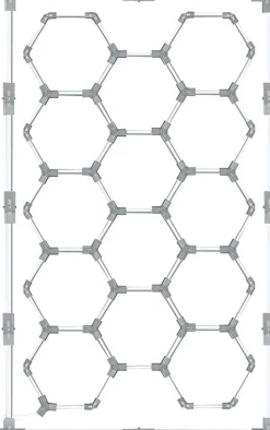 Se7en Styles Hexagon Light 672 Watt