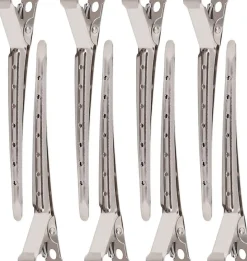 Se7en Styles Metal Clips 8,9 cm - 12 Pcs