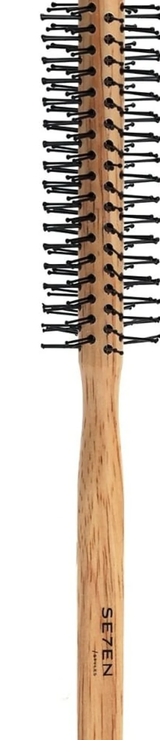 Se7en Styles White Wooden Round Brush 12 mm