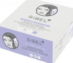 Sibel - Alufoil Embossed Sheets 14µ Violet 27cmx12cm - 300 pcs