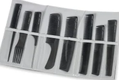 Sibel - Carbon Line Set Of Combs 8pcs