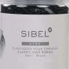 Sibel - Hair Elastics Kyra Black 45 mm - 50 pcs