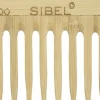 Sibel Bamboo B2 Wooden Antistatic Afro Comb 10,2 cm