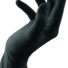 Sibel Black Latex Gloves Large - 100 pcs
