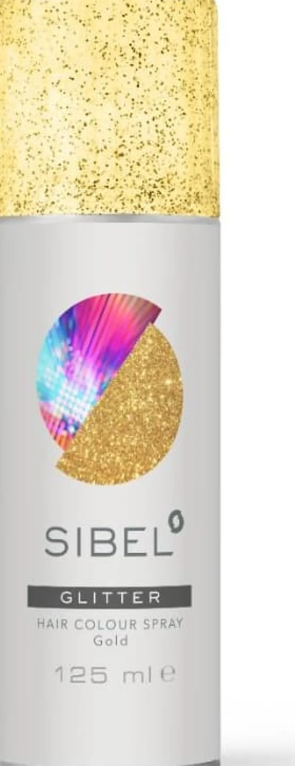 Sibel Color Spray Gold Glitter 125 ml