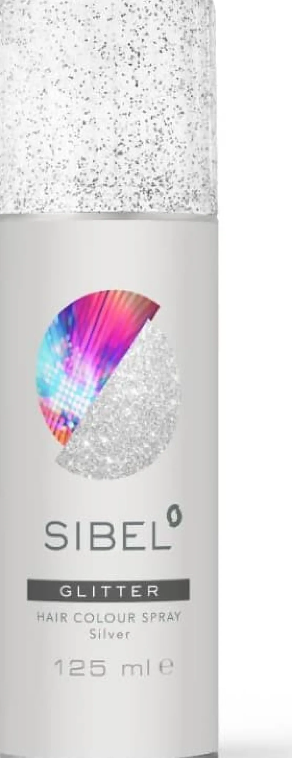 Sibel Color Spray Silver Glitter 125 ml