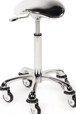 Sibel Cutting Stool Eccentric Silver