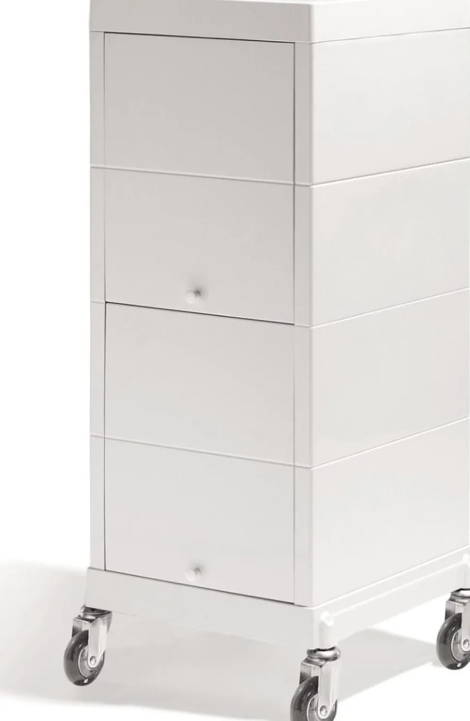 Sibel Discret Service Trolley White Cream