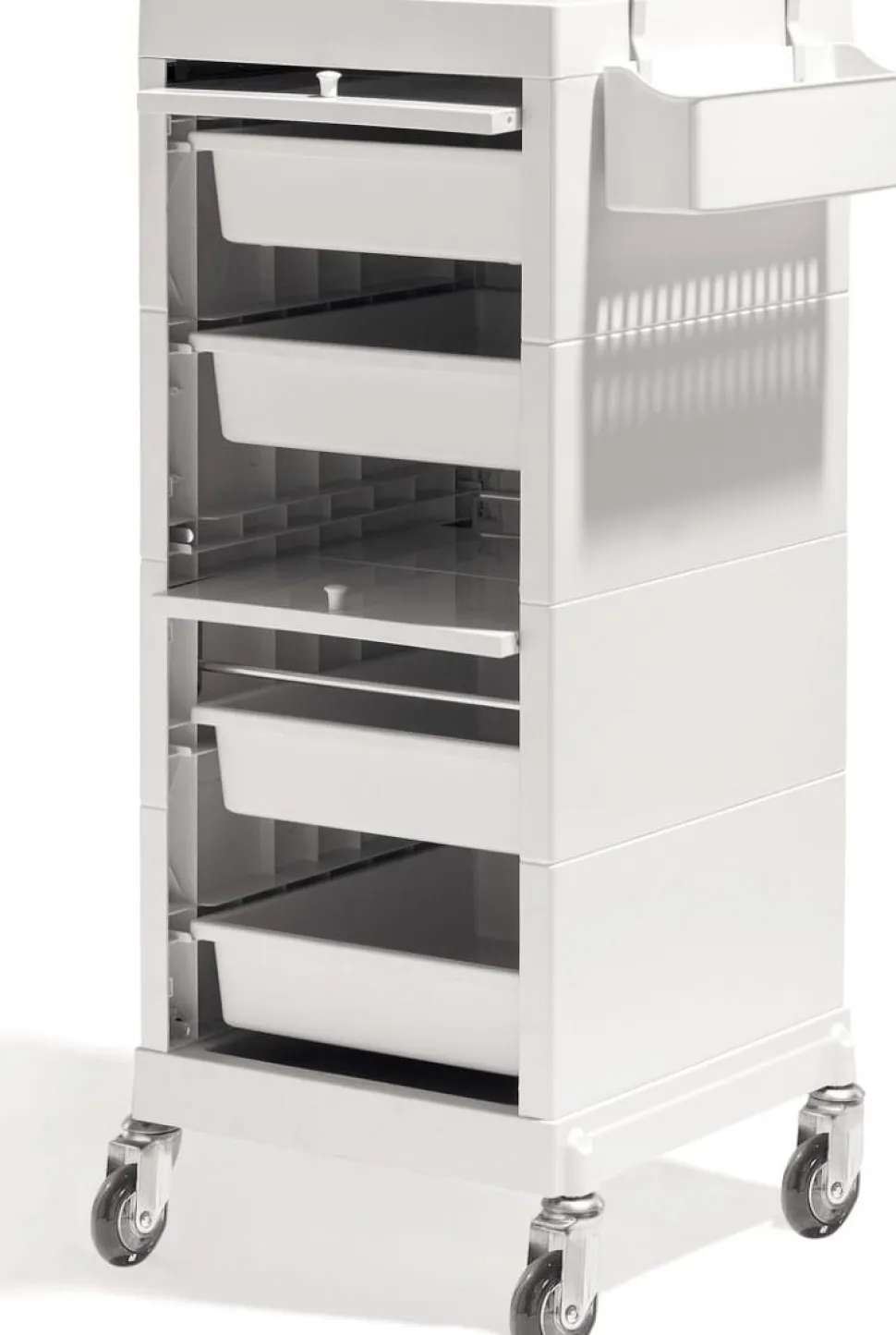 Sibel Discret Service Trolley White Cream