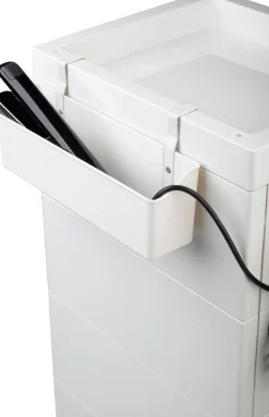 Sibel Discret Service Trolley White Cream