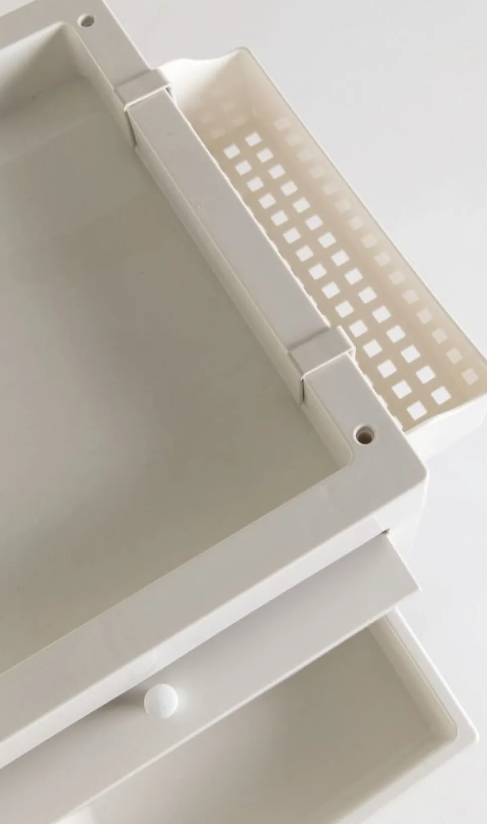 Sibel Discret Service Trolley White Cream