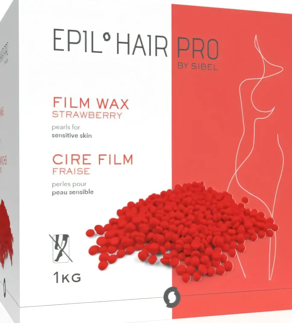 Sibel Wax Beads Strawberry 1 kg