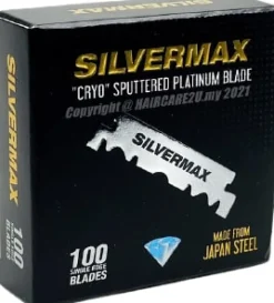 Silvermax Half Razor Blades - 100 Pcs