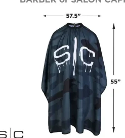 StyleCraft Camo Cape - Black
