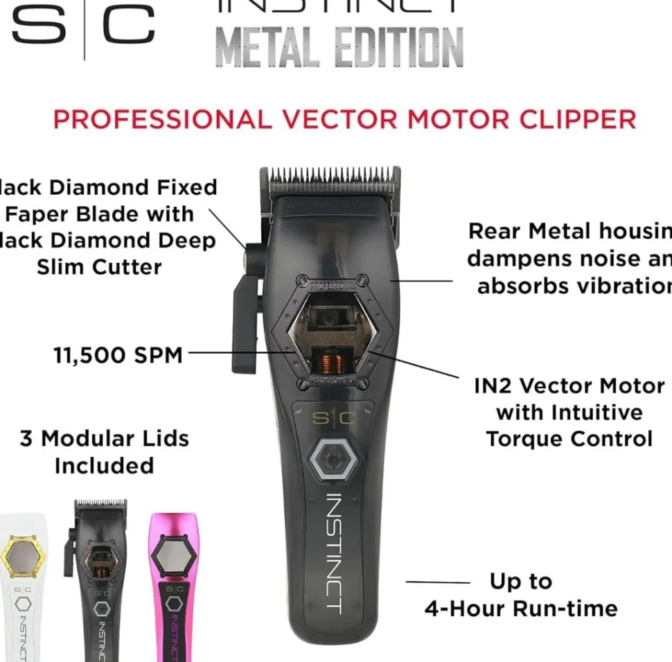 StyleCraft Metal Instinct Cordless Clipper