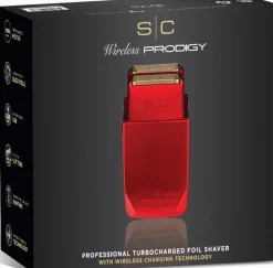 StyleCraft Wireless Prodigy Foil Shaver Metallic Matte Red