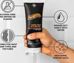 Suavecito Firme Hold Styling Gel 237 ml