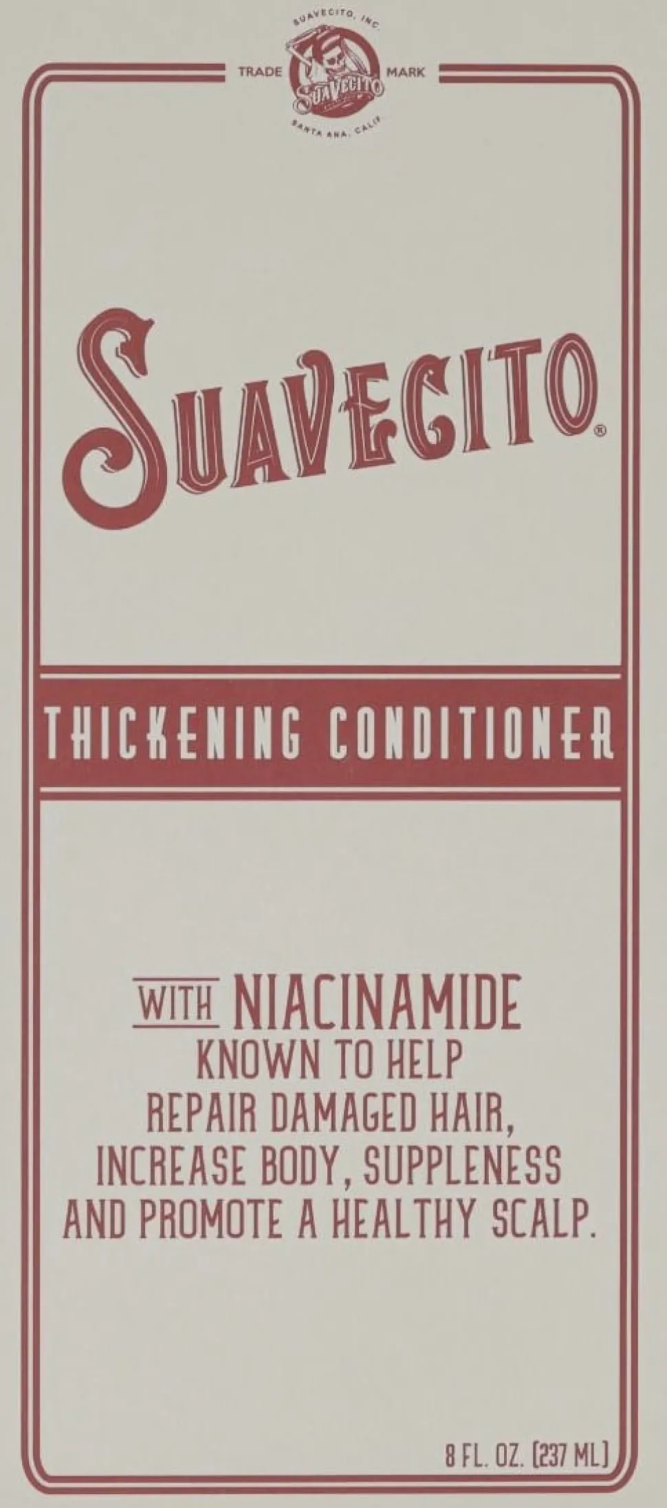 Suavecito Thickening Conditioner 237 ml