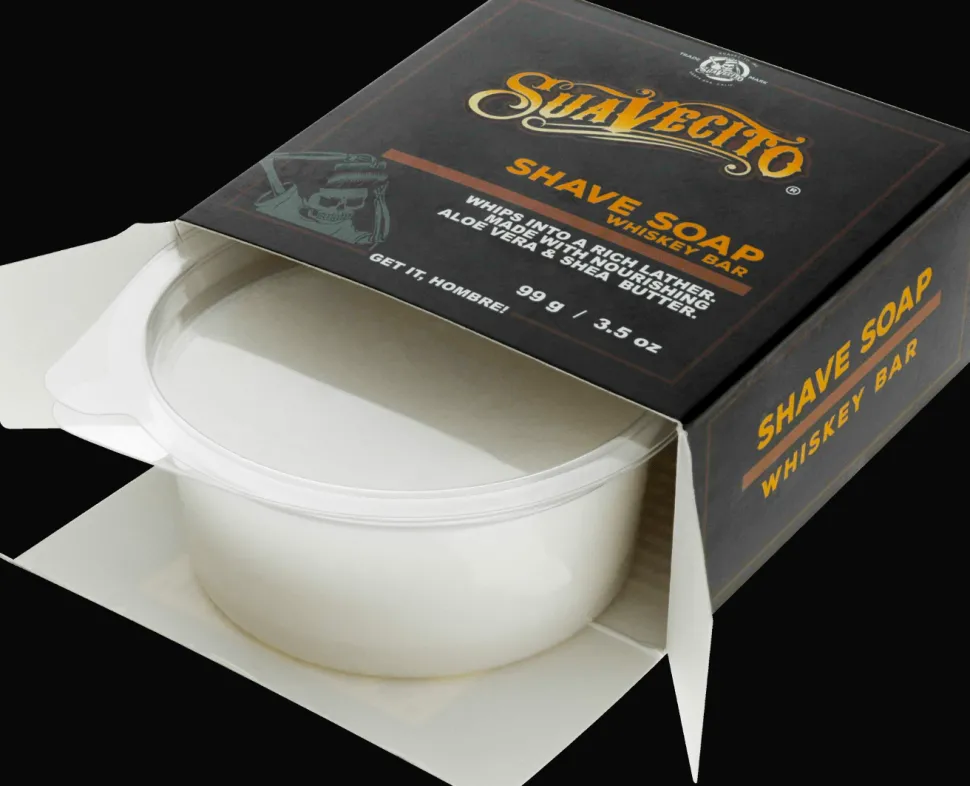 Suavecito Whiskey Bar Shave Soap 99g