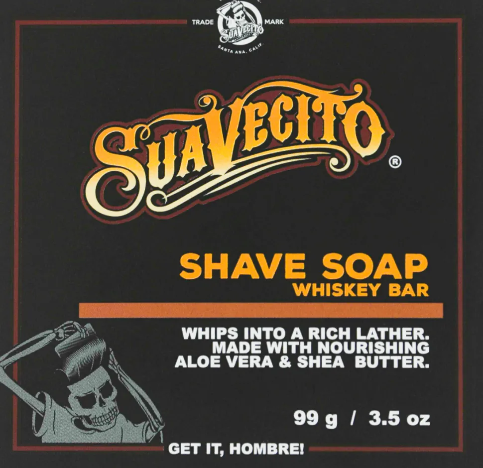 Suavecito Whiskey Bar Shave Soap 99g