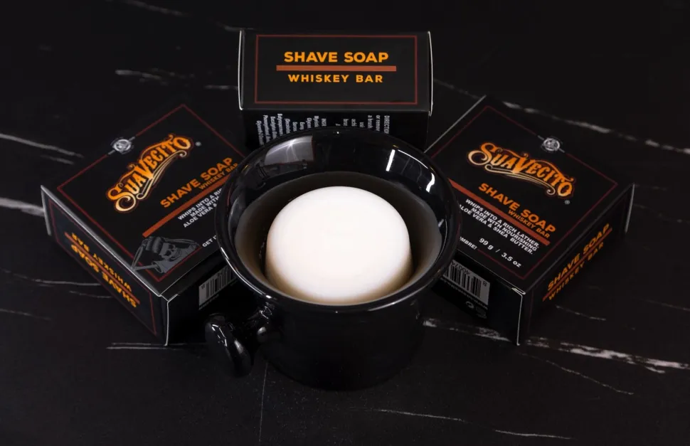 Suavecito Whiskey Bar Shave Soap 99g