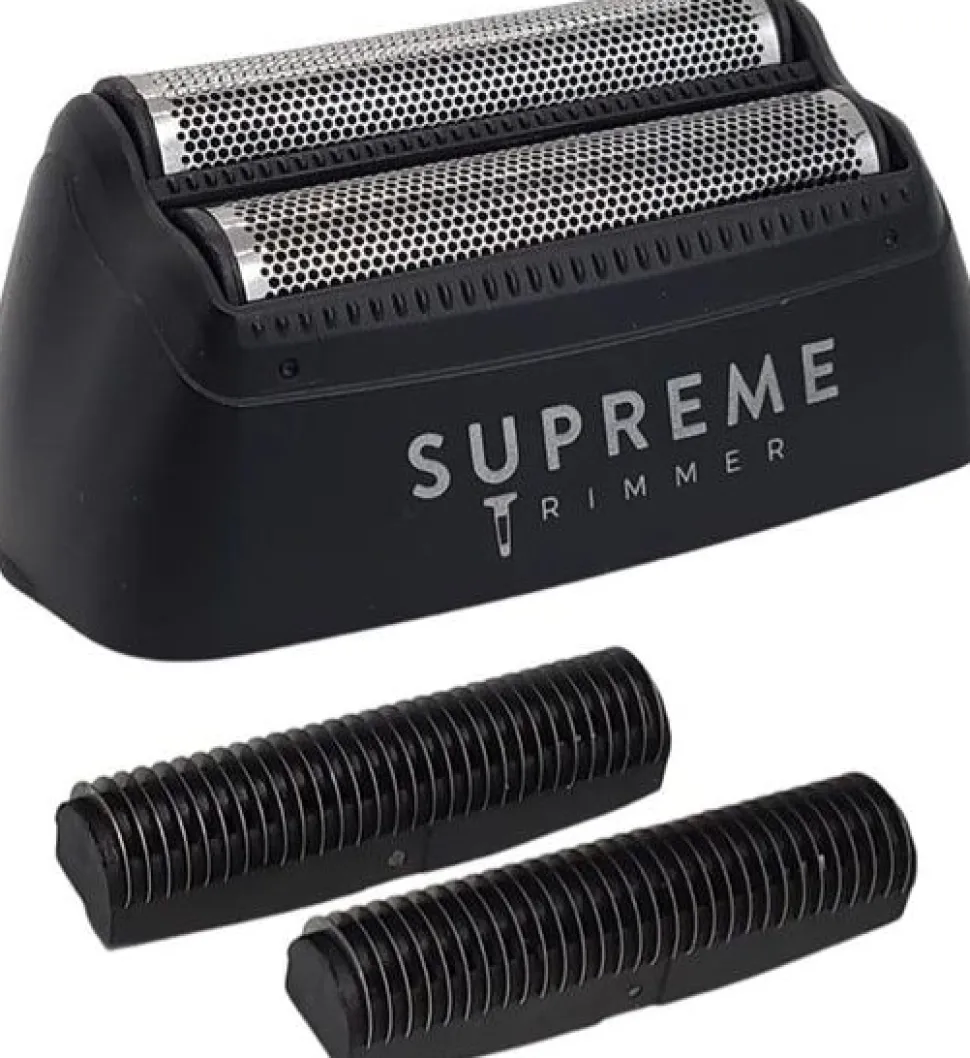 Supreme Trimmer Crunch™ Double Shaver Replacement Foil Black