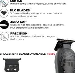 Supreme Trimmer DARKSTAR 72™ Trimmer Black