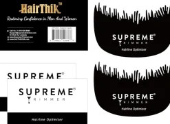 Supreme Trimmer Hairline Enhancement Cards - 4 Pack