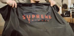 Supreme Trimmer Premium Barber Cape - Black