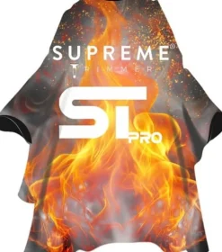Supreme Trimmer ST Premium Barber Cape - Scarlet Ash