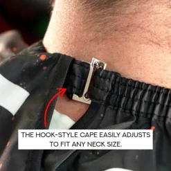 Supreme Trimmer ST Premium Barber Cape - Scarlet Ash