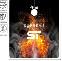 Supreme Trimmer ST Premium Barber Cape - Scarlet Ash