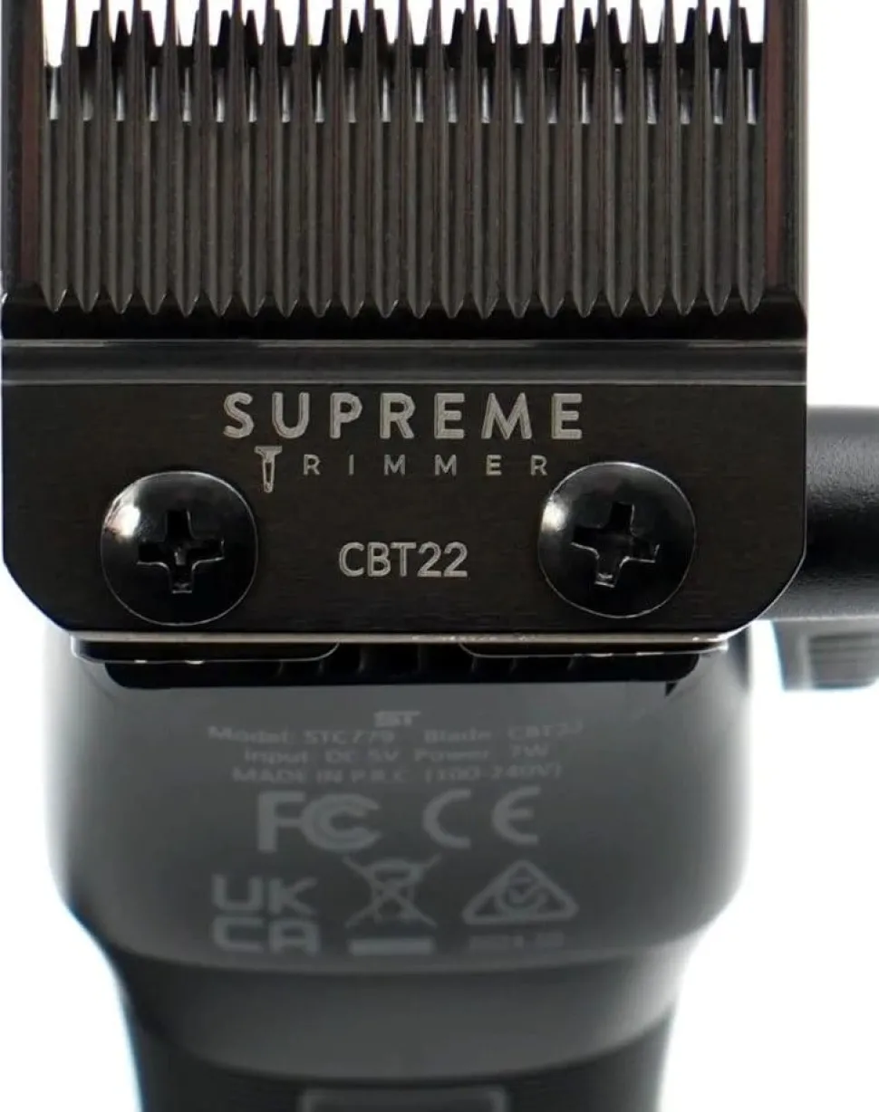 Supreme Trimmer Taper Blade for Recharge Clipper-CBT22