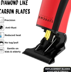 Supreme Trimmer T-Shaper™ DLC Trimmer - Red