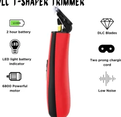 Supreme Trimmer T-Shaper™ DLC Trimmer - Red