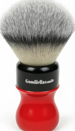 The Goodfellas Smile Synthetic Shaving Brush Red Evil
