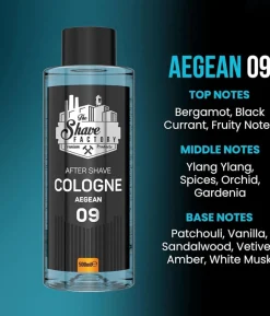 The Shave Factory After Shave Cologne No.9 Aegean - 500 ml