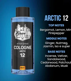 The Shave Factory After Shave Cologne No.12 Arctic - 500 ml