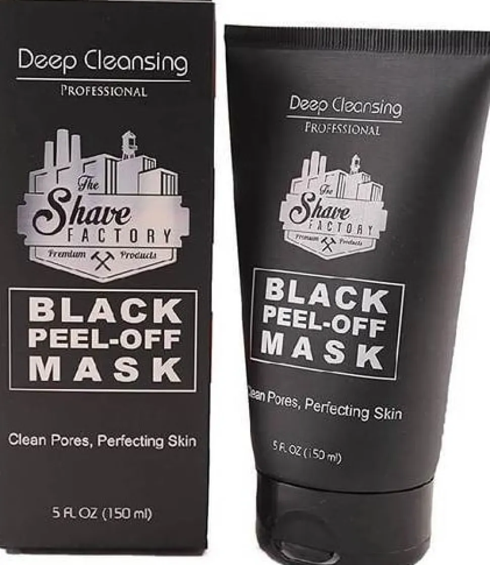 The Shave Factory Deep Cleansing Black Peel-Off Face Mask 150ml