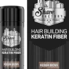 The Shave Factory Hair Building Keratin Fiber Medium Brown 21g