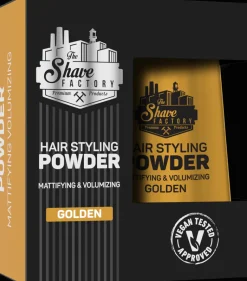 The Shave Factory Hair Styling Powder Golden - 20g